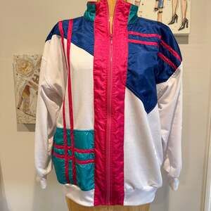 Vintage 80s 'Casual Isle' windbreaker. Saw this at...